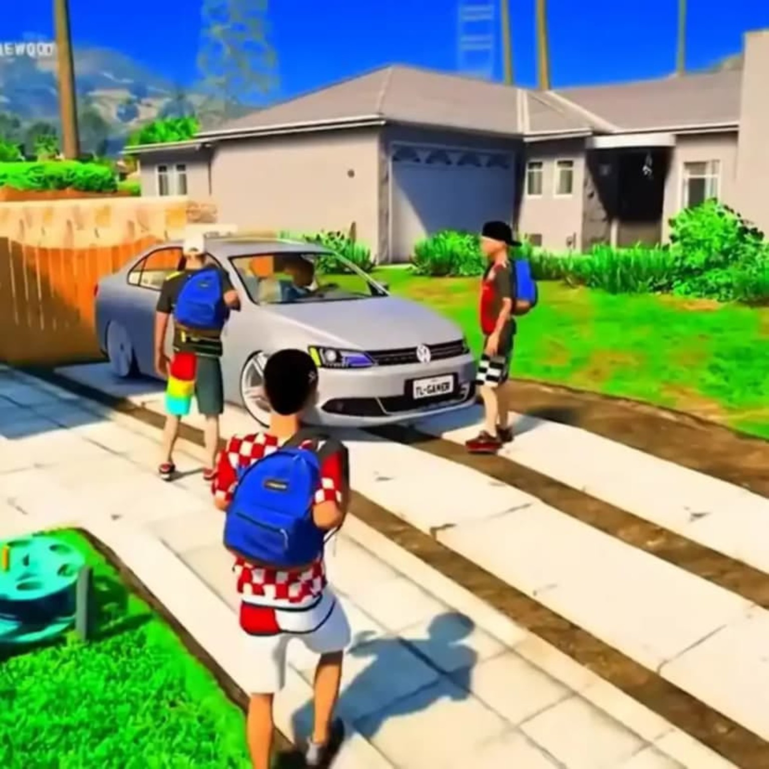 Imagem do jogo de mundo aberto
